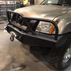 2005-2008 Nissan Xterra Front Winch Bumper - Balmer Fabrication