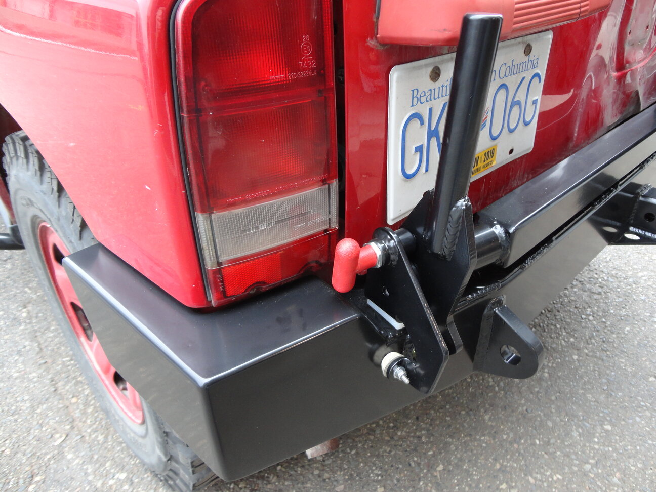 DIY - Rattle Free Swingout Tire Carrier Latch
